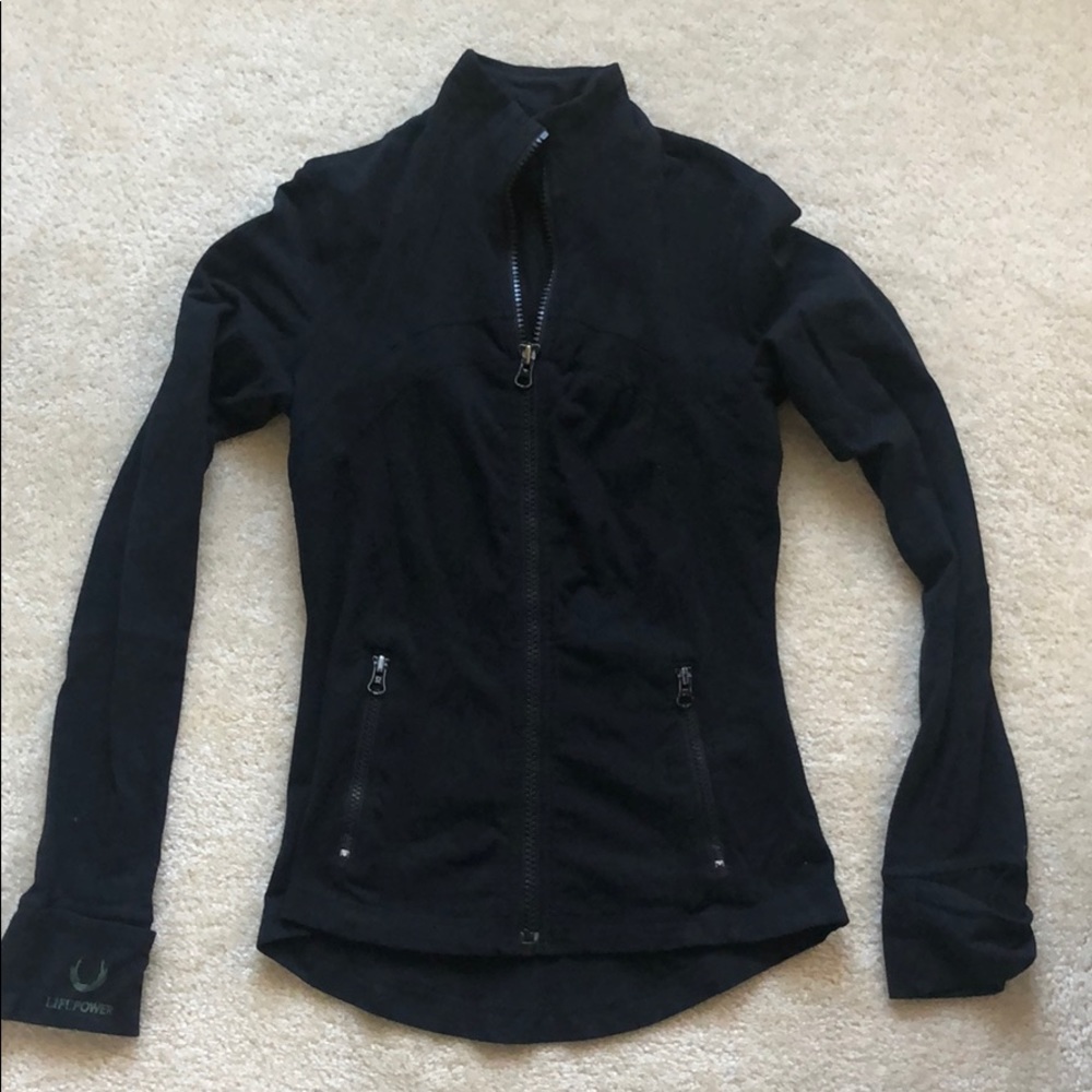 Black Lululemon Zip Up